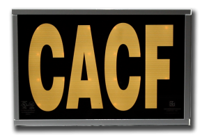 CACF LED Sign